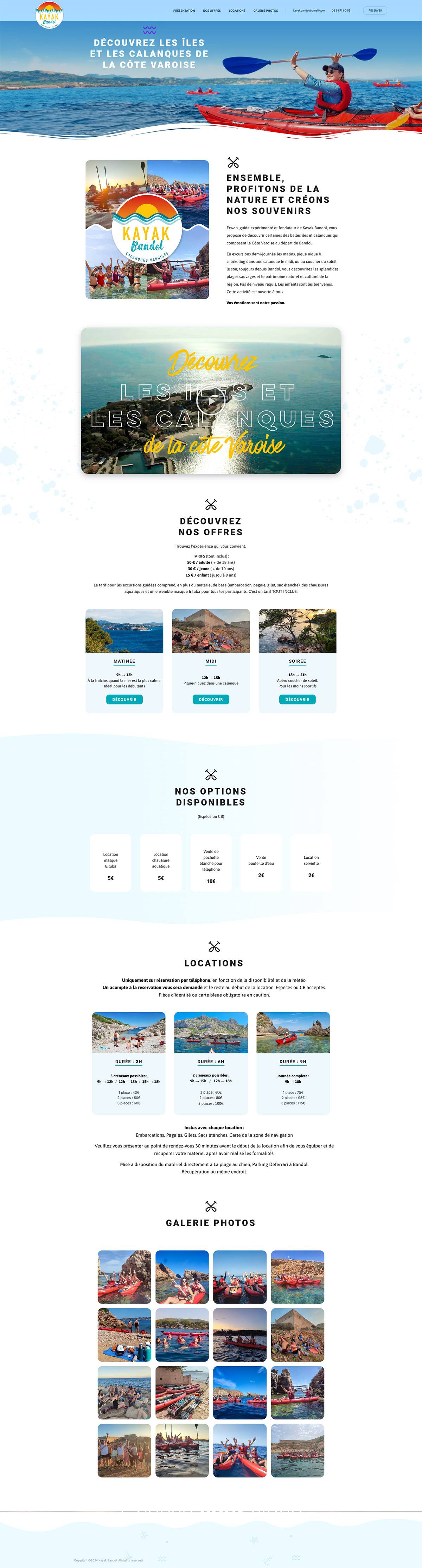 Kayak Bandol